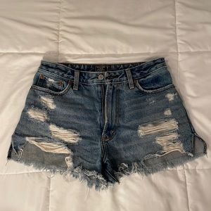 Abercrombie jean shorts